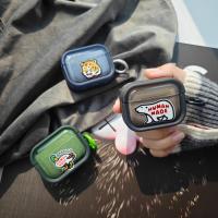 ราคา Airpods Case smiple Human made หูฟังสําหรับ AirPods 1/2 3rd gen pro 2 2023 ใหม่ไร้สายบลูทูธชุดหูฟังสนับสนุนขาตั้งป้องกันกรณีปลอก (23490067014)