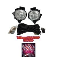 ราคา สินค้าพร้อมส่ง สปอร์ตไลท์ ไฟตัดหมอก Sportlight TOYOTA VIGO วีโก้ CHAMP 2011 2012 2013 2014 งานอย่างดี รับประกัน (19357168339)
