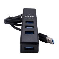 ราคา USB3.0 HUB 4 PORTS OKER H-341 (19486345256)