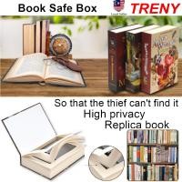 ราคา Treny Secret Safety Box Book Safe Passcode Hidden Storage Anti Theft Lock Security ช่องลับแบบพกพา (22268862366)