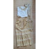 ราคา ชุดไทยสำหรับเด็กไซส์115 มือสอง (24717138054)