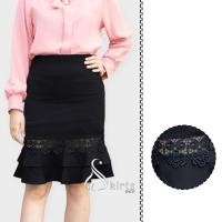 ราคา กระโปรงหางปลา2ชั้นต่อลูกไม้ (2414598071)