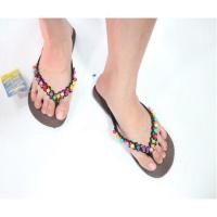 ราคา รองเท้าแตะลูกปัด/เพชร❄️ พร้อมส่ง ใส่ไปเล่นสงกรานต์ ลุยน้ำได้ พร้อมส่ง ‼️ (192850629)