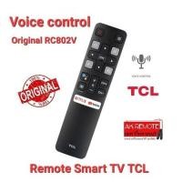 ราคา ออกใบกำกับภาษีได้ TCL สั่งงานด้วยเสียง รีโมท Original Smart TV RC802V รีโมทรูปทรงเดียวกันใช้ได้ทุกรุ่น ส่งฟรี (20884858729)