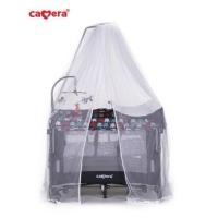 ราคา Used (ของครบ สภาพใหม่ แต่มีรอยขาดเล็กๆ)เตียงเด็ก เปลเพน เพลเพน Camera Baby Playpen 543 NextPen เปิดข้างได้ มุ้งเสาเดี่ยว (6286154089)