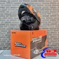 ราคา หมวกกันน็อค [แท้] Honda H2C FP HELMET FAST ORANGE (FAST & FURIOUS) Size XL [THSTDHQFP2XLZE] (28007315763)