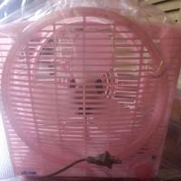 ราคา พัดลมvictorทรงสี่เหลี่ยม ขนาด8"มือสองสีชมพู (19275237162)