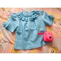 ราคา เสื้อไหมลาว สีฟ้าคอตุ๊กตา อก 38 (5054449666)