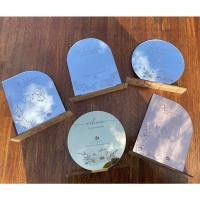 ราคา ป้ายตั้งโต๊ะลงทะเบียนเก๋ๆ มีหลายทรง‍❤️‍‍ (21670528568)