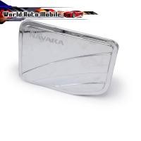 ราคา ครอบฝาถังน้ำมัน โครเมี่ยม ใส่ Nissan Np300 4dr ตัวเตี้ย 2WD 2014 - 2019 Navara D23 4Dr 4x2 2WD Narrow Body ปี2015 - 2019 (8523274648)