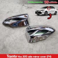 ราคา ครอบกระจก vios 2013 2014 2015 2016 เว้าไฟเลี้ยว สีชุป งาน F4 (28678159670)