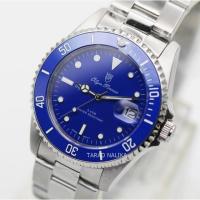 ราคา นาฬิกาข้อมือ Olym Pianus sapphire submariner 899831M-616 ขอบเซรามิคสีฟ้า (26267638887)