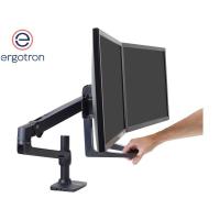 ราคา Ergotron 97-783 Dual Monitor Mounting and Handle Kit, Up to 24-inch Monitors, Black (14339188181)