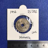 ราคา Special Lot No.60103 ปี1937 เดนมาร์ก 25 ORE เหรียญสะสม เหรียญต่างประเทศ เหรียญเก่า หายาก ราคาถูก (16740060724)