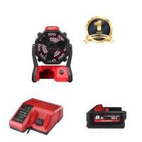 ราคา ชุดพัดลมไร้สายMilwaukee M18AF-0(แบต8.0Ah+แท่นชาร์จm12-18c) (24502014424)