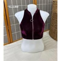 ราคา No❤️A458 Forever21 ไซส์ S เสื้อกำมะหยี่สีม่วงสภาพใหม่มากแคร์อก 30 ถึง 33 ความยาว 14 สวย ❤️85.- (24863786532)