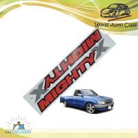 ราคา สติ๊กเกอร์ Mighty-X Sticker Toyota Toyota Mighty-X แดง-เทา จำนวน 2 ชิ้น (5079515840)