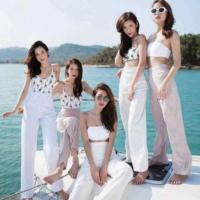 ราคา กางเกงผ้าฮานาโกะสีขาวขนาดไซส์​XL (5638777618)