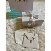ราคา สร้อยคอ Dior Petit CD Necklace ของแท้ (14932881923)