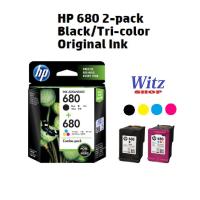 ราคา หมึกแท้ HP680, แพ็คคู่ Black & Tri-colorInk Cartridges (6936857104)