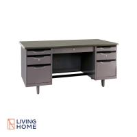 ราคา โต๊ะทำงานเหล็ก 4.5 ฟุต ขนาด W139 x D68 x H75 cm. | Livinghome (1847895607)