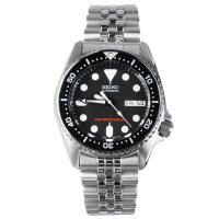 ราคา SEIKO Automatic Diver's 200 M นาฬิกาชาย สีเงิน/ดำ สายสแตนเลส รุ่น SKX013K2 (295576789)