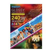 ราคา MELON Photo Inkjet Glossy A4 กระดาษโฟโต้ 240 แกรม MELON Photo Inkjet Glossy A4 (100แผ่น/1แพ็ค) (29005855541)