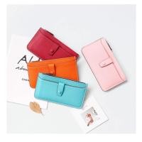 ราคา พร้อมส่ง กระเป๋าสตางค์ใบยาวหนังแท้ (600426651)