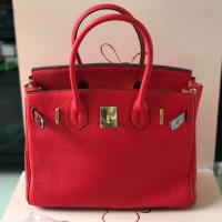 ราคา Bk 30 สีแดงสด หนังแท้โทโก (1041734417)