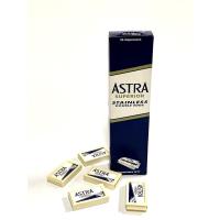 ราคา ASTRA ใบมีดโกนสแตนเลส ตราแอสตร้า ใบมีดโกนหนวด 2 คม 1 กล่อง (20 กล่องเล็ก รวม 100 ใบ) ใบมีดบางและคม สินค้าคุณภาพดี (5266179119)