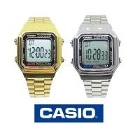 ราคา (พร้อมกล่อง) นาฬิกาข้อมือ คาสิโอ้ สายเหล็กสีทอง นาฬิกาcasio ดิจิตอล นาฬิกาผู้ชาย กันน้ำ ควอทซ์ชาย นาฬิกาข้อมือชาย RC606 (10517475316)