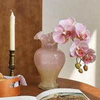 ราคา แจกันสีพรีเมี่ยมเซนส์กลางโบราณแจกันแก้ว Fisheflower ตกแต่งโต๊ะอาหาร (26933774366)