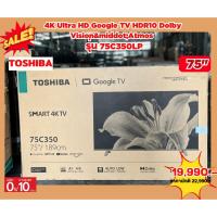 ราคา [ผ่อน0%10ด] TOSHIBA 75" UHD 4K LED Smart TV 75C350LP (ชลบุรี ส่งฟรี) (25741404939)