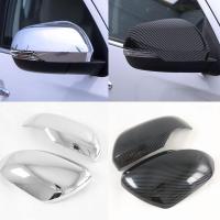 ราคา Mitsubishi TRITON 2019-2022 รูปแบบคาร์บอนไฟเบอร์ฝาครอบกระจกมองข้างรถยนต์,TRITON L200 กระจกมองหลัง Chrome Trim (26712139992)