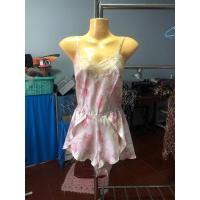 ราคา จั้มสูทชุดนอนสายเดี่ยวลายดอก (24939140684)