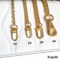 ราคา สายโซ่คล้องกระเป๋า สะพายไหล่ข้างเดียว โลหะ ระดับไฮเอนด์ สีทอง เข้ากับทุกการแต่งกาย แฟชั่นสําหรับผู้หญิง (12699909610)