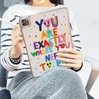 ราคา เคสป้องกันแท็บเล็ตอะคริลิค เหมาะสําหรับ ipadMimi6 (8.3) ,gen10 gen7 gen8 2019/2020/2021 (10.2) , ipad air4/air5 (10.9) (25940897265)