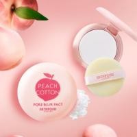 ราคา (ของแท้) Skinfood Peach Cotton Pore Blur Pact 4g แป้งพีชอัดแข็ง (2679727948)