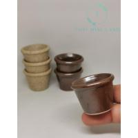 ราคา กระถางต้นไม้ (สูง 2.5-3 ซม.) เซรามิค กระถางจิ๋ว ของจิ๋ว ตกแต่ง (3651577043)