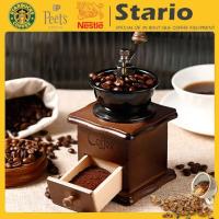 ราคา Stario เครื่องบดเมล็ดกาแฟ เครื่องบดกาแฟ Coffee Grinder แบบมือหมุน สแตนเลส - 0201084 (4151799926)
