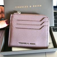 ราคา Charles& Keith short wallet สี mauve (5511492805)