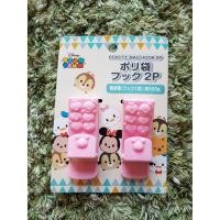 ราคา ที่แขวนของ/กระเป๋า ดิสนีย์ สีชมพู Disney Tsum Tsum Characters Bag Hooks (2) Japan (1877312538)