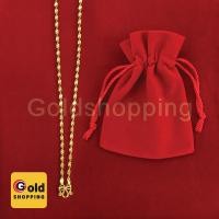 ราคา ไม่ลอก สร้อยคอลายดิสโก้ ทองไมครอน ทองหุ้ม ทองชุบ ทองปลอม เทียบเท่าน้ำหนัก 1 สลึง ยาว 20 นิ้ว (25083599936)