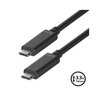 ราคา iLuv ⚡️FLASH SALE⚡️ USB-IF Certified 3.1 Gen 2 10Gbps USB-C Cable With Power Delivery รุ่น ICB57BLK 3.3FT หรือ 1เมตร (28957079177)