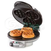 ราคา Getzhop เครื่องทำวาฟเฟิล เครื่องอบขนม Waffle Maker Homemate รุ่น HOM-115B21 (Silver) (245507390)