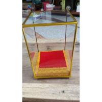 ราคา ตู้กระจกครอบพระขนาด3.5×3.5×6นิ้วสี่เหลี่ยมใส (3251314522)