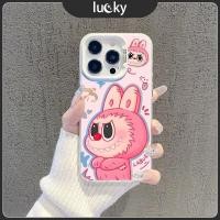 ราคา Lucky Star PINK LABUBU เคสโทรศัพท์มือถือ คส ไอโฟน 16/15/11 ใหม่ 13 14promax หญิง pro สองชั้น คส ไอโฟน12 เคส หรูหรา (24089704248)