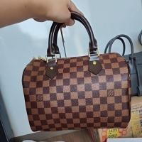 ราคา หมอน LV speedy 25 ลายตาราง มือสอง สภาพ 90%++ (17096943001)
