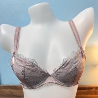 ราคา ‎​ บราลูกไม้ญี่ปุ่นมือสอง Japan ‍ Size : 32 C70 ️peach john (25942630302)