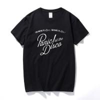ราคา [COD]Gildan เสื้อยืด ผ้าฝ้าย 100% พิมพ์ลายเพลง Panic At The Disco Hipster สีดํา สําหรับผู้ชาย (21556751423)